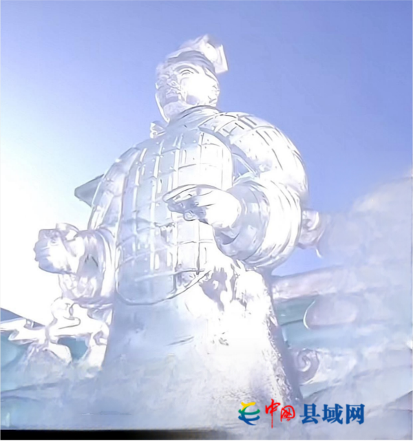 冰凝秦风！2025哈尔滨冰雪大世界“冰马俑”创新亮相 邀南方“小土豆”赴约